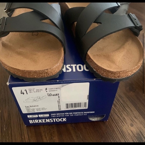 SOLD- Birkenstock Yao Balance 41N - Picture 1 of 4